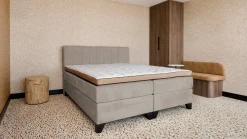 Hot Hotelboxspring Suite met topper Luxury Vlakke Boxspring