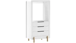 Clearance Kast Smile met 3 laden Kinder Kledingkast