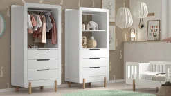 Clearance Kast Smile met 3 laden Kinder Kledingkast