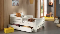 Clearance Meegroeibed Jumper met lade en matras 140+60cm Kinderbed|Kinderbed