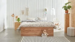 Outlet Opbergbed Barn met kleppen Bed Met Opbergruimte|Bedframe