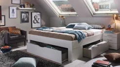 Hot Opbergbed Butiken met 3 laden Bedden Op Voorraad|Bedframe