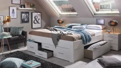 Outlet Opbergbed Butiken met 6 laden Bedden Op Voorraad|Bed Met Opbergruimte