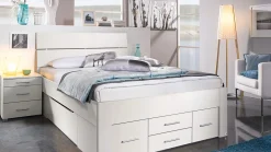 Best Opbergbed Butiken met hoofdbord en 6 laden Bedden Op Voorraad|Bedframe