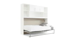 Opklapbed Albero met bovenbouw Alle Logeerbedden