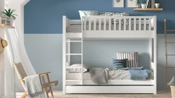 New Stapelbed Scott met slaaplade Stapelbed|Kinderbed