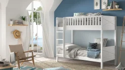 New Stapelbed Scott met slaaplade Stapelbed|Kinderbed