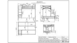 Best Stapelbed Scott 3-persoons Stapelbed|Kinderbed