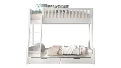Online Stapelbed Scott 3-persoons met ladenset Stapelbed|Kinderbed