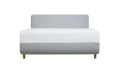 Clearance ® Bed Arc met hoofdbord Form, schotelbodem en Pro matrassen Compleet Bed