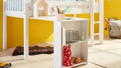Discount Uitschuifbureau voor halfhoogslaper Bureau|Kinderkamer Accessoires